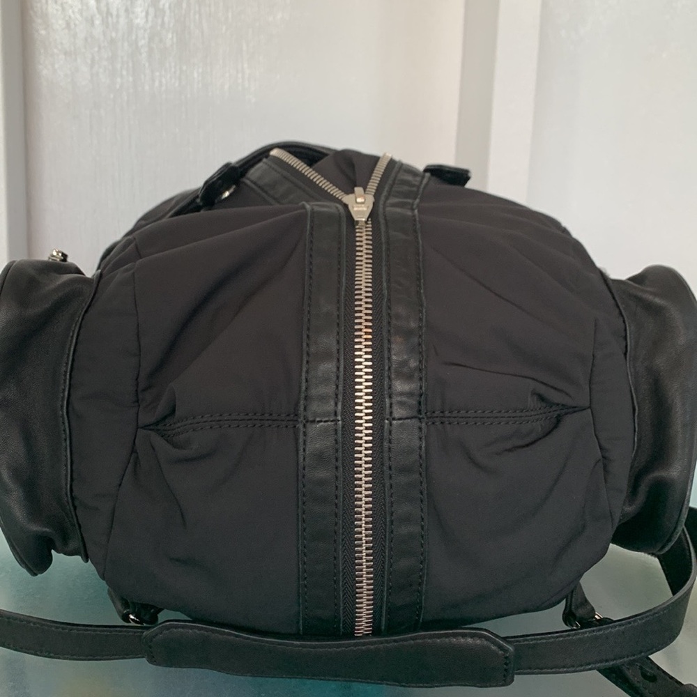 Alexander Wang Marti Lambskin Leather Trimmed & Nylon Backpack EUC - Picture 10 of 17